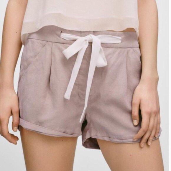 Aritzia Wilfred Linen Allegra Short in Cairo 00 - Picture 1 of 6